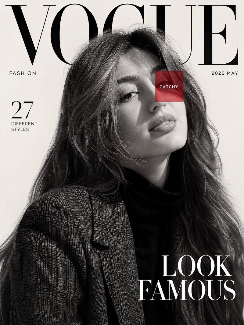 Vogue 杂志封面社论