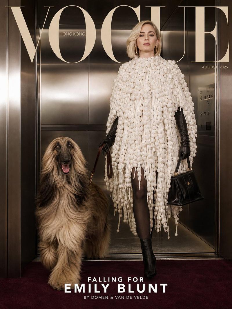 Emily Blunt 登上 Vogue 封面