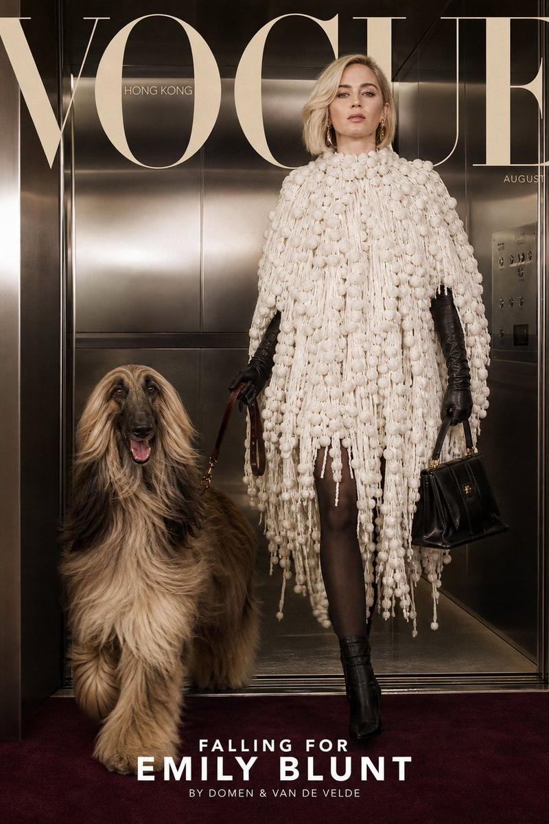 Emily Blunt 登上 Vogue 封面