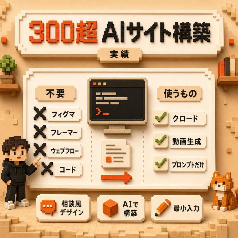 Voxel AI 网站搭建信息图