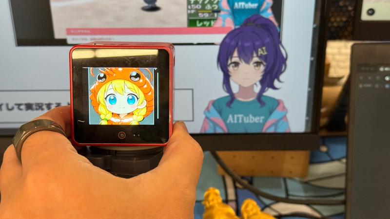 手持式 VTuber 桌面摄影