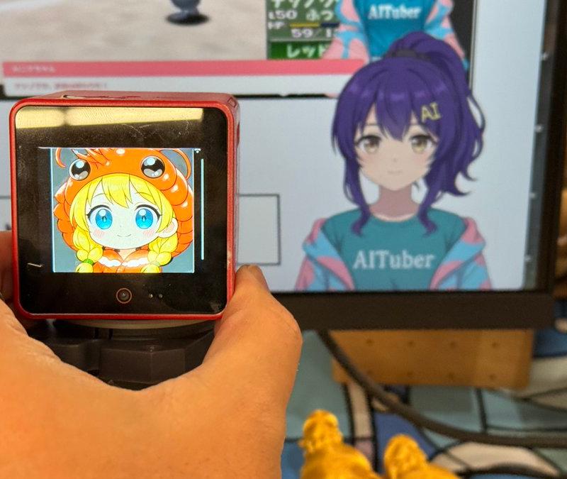 手持式 VTuber 桌面摄影
