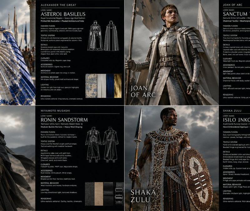 Warrior Fashion Fusion Designer
