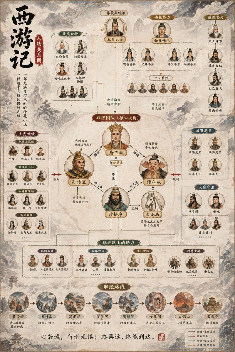 水浒传》108 将人物关系图提示词| Picva 图瓦| Pixshop AI