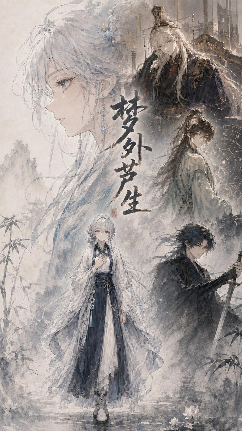 电影感武侠奇幻封面