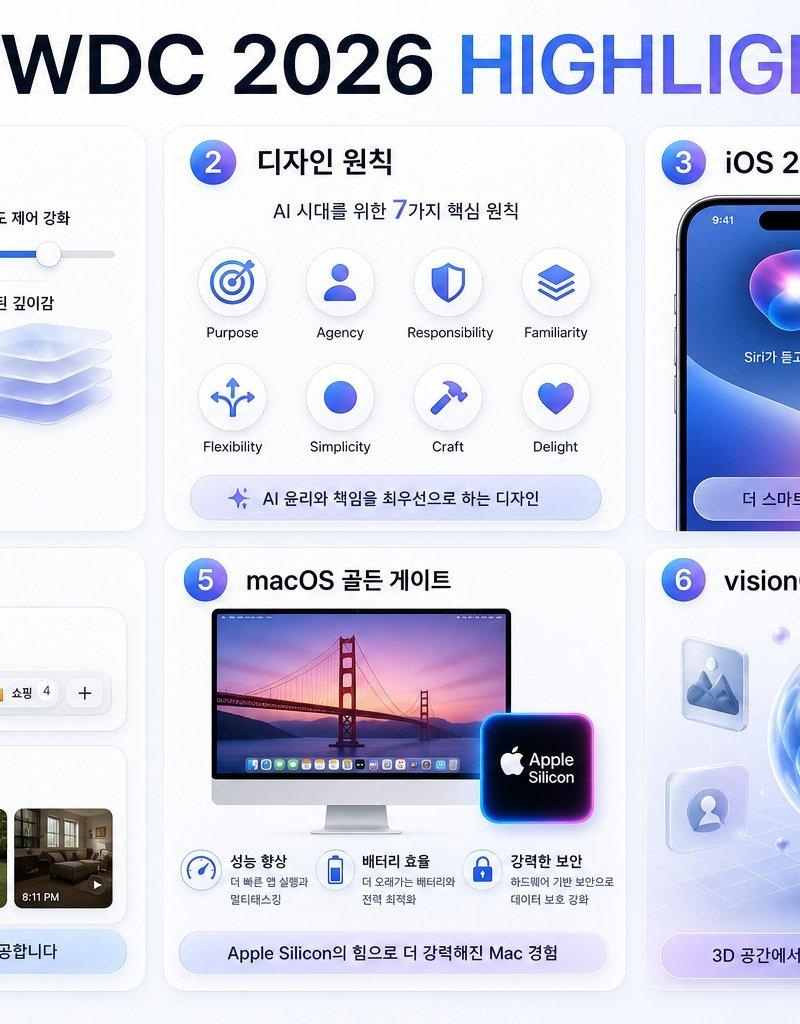 WWDC 2026 亮点信息图