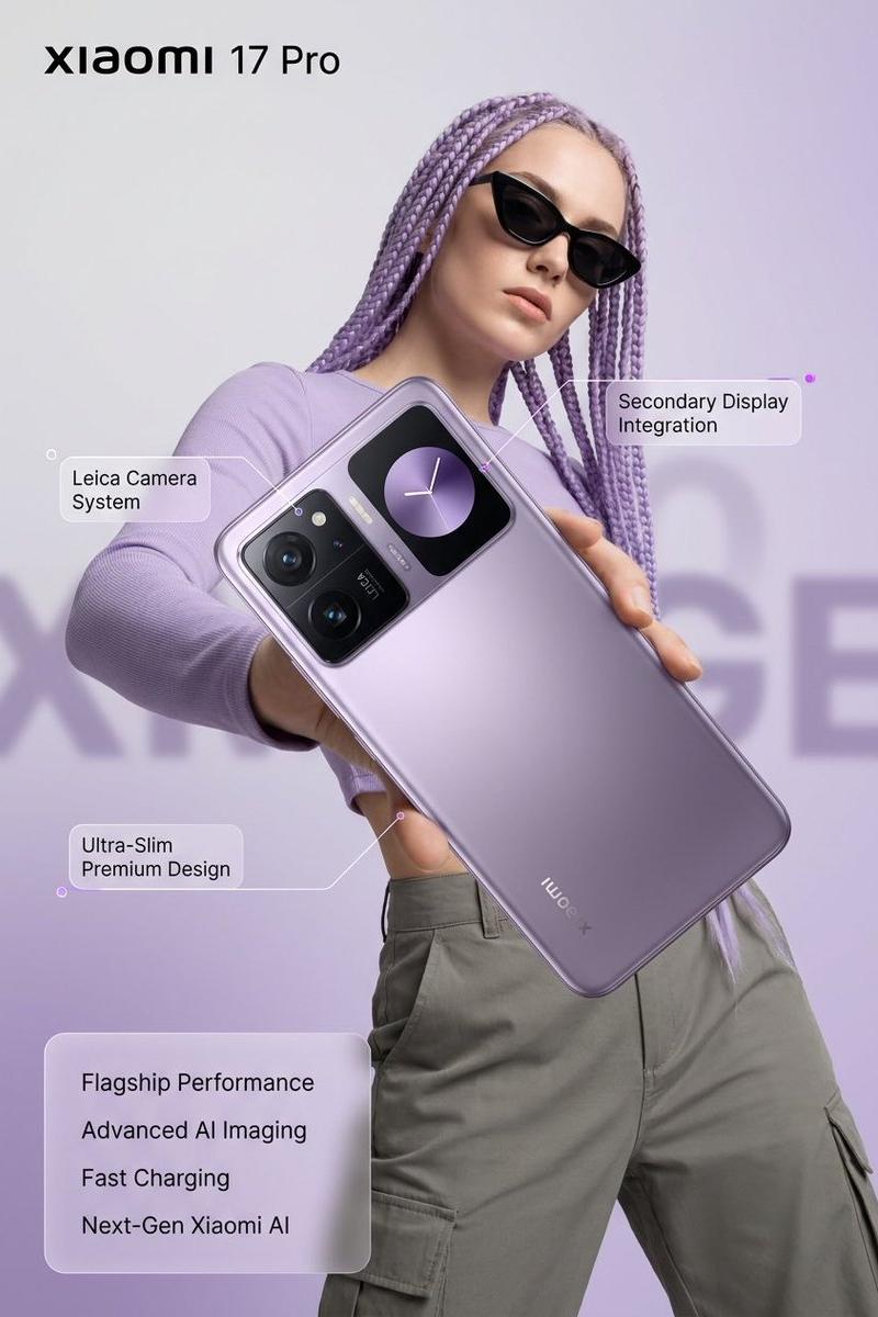 Xiaomi 17 Pro Lavender Ad