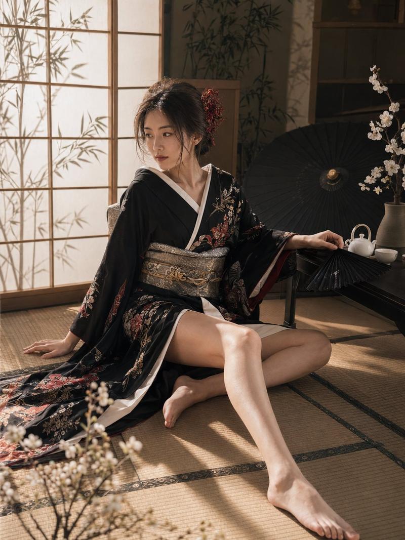 Yakuza Heiress Japanese Style Portrait Set