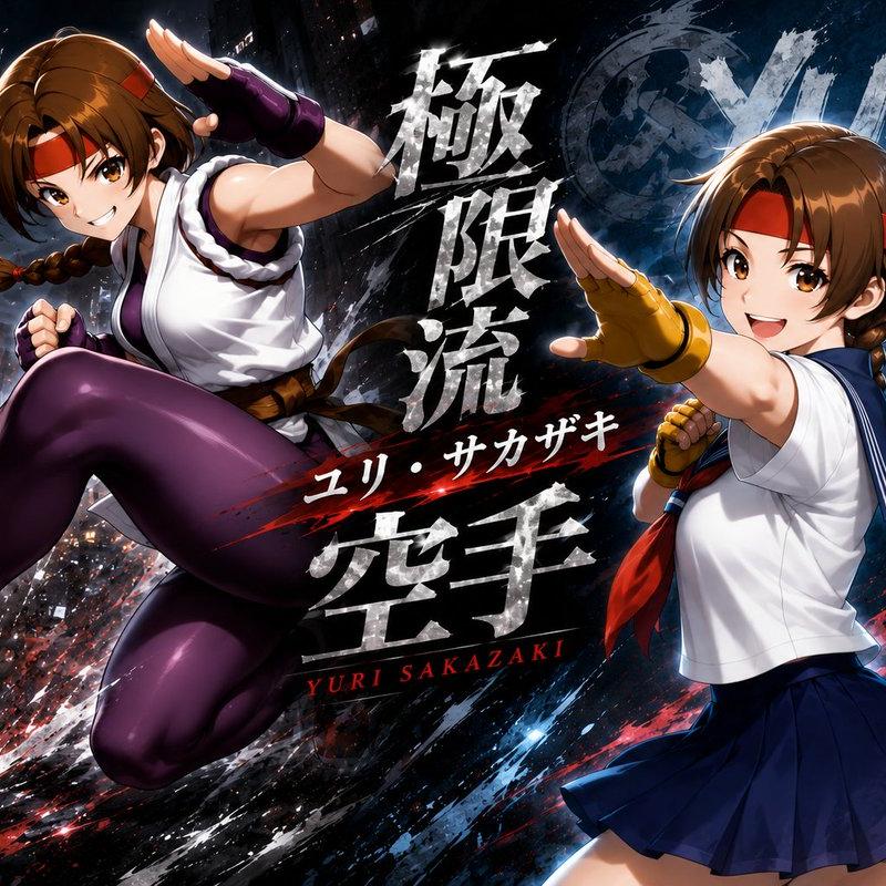 坂崎百合动漫格斗海报