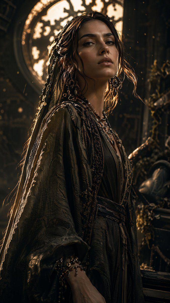 Profile / Avatar - Cinematic Haute Couture Portrait