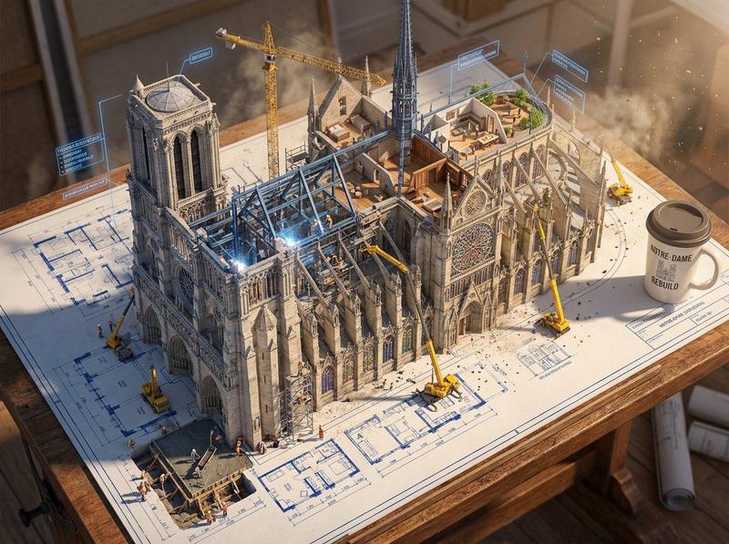 Product Marketing - Blueprint to Living Construction Site