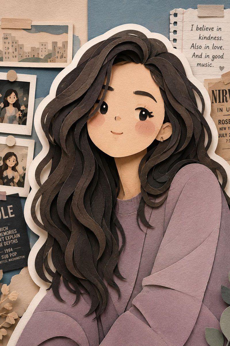 Comic / Storyboard - Handcrafted Layered Papercraft Artwork
