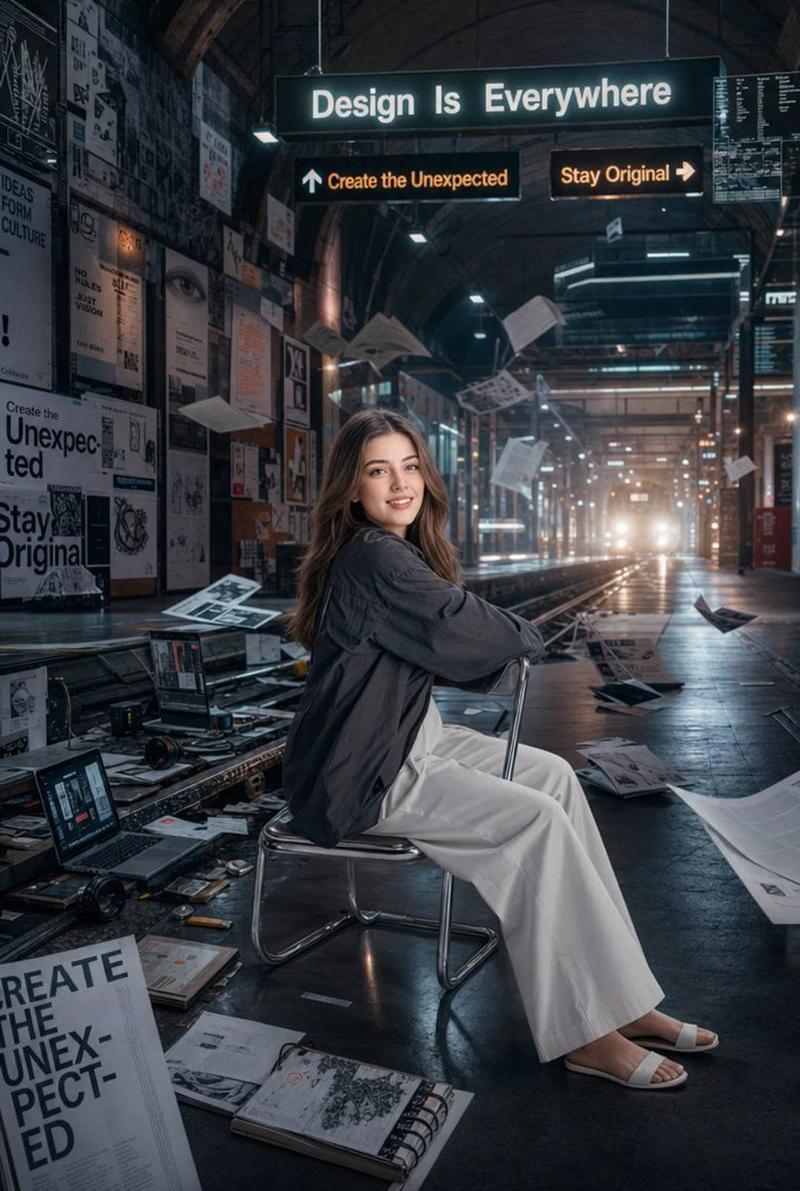 Product Marketing - Surreal Cinematic Subway Studio