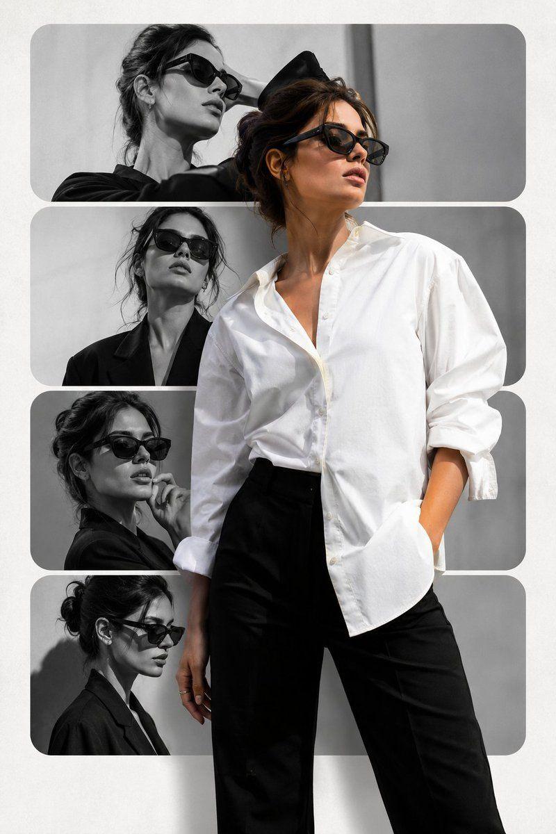 Product Marketing - Minimalist Fashion Collage Poster