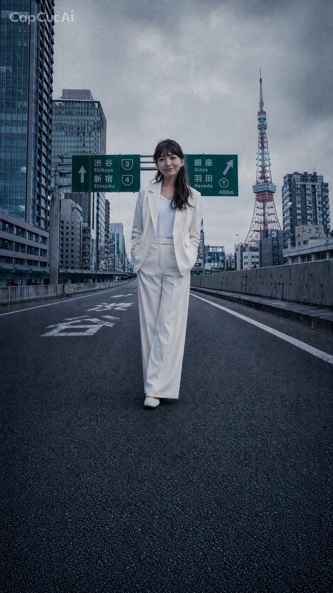Social Media Post - Tokyo Expressway Fashion Editorial